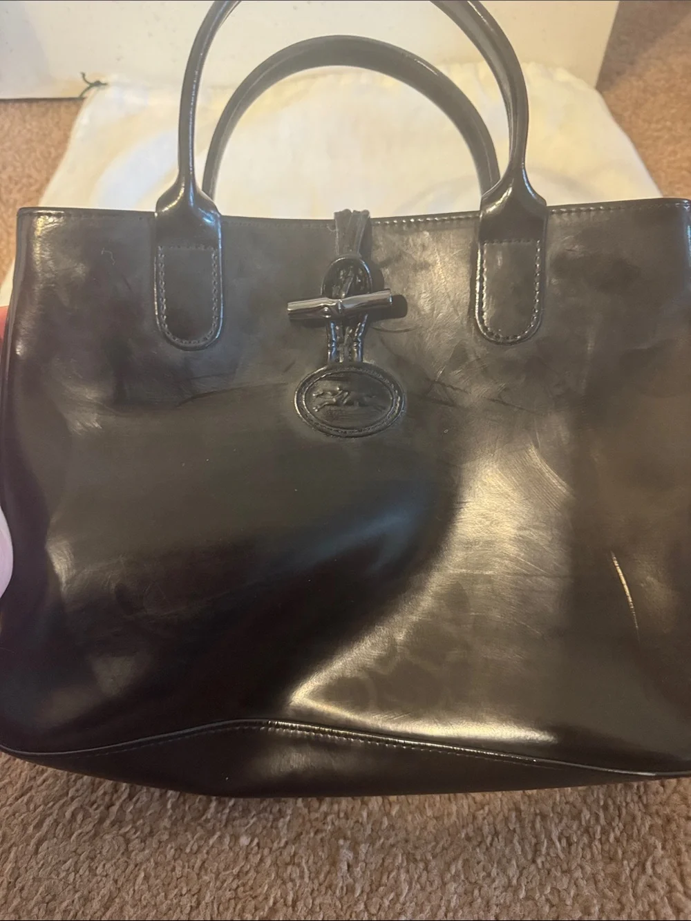 Longchamp classic leather